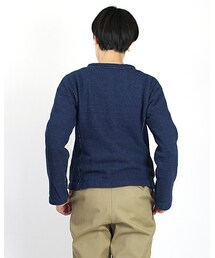 45R（フォーティファイブアール）の「インディゴふわふわ裏毛