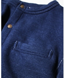 【値下げ交渉歓迎】 45R フォーティファイブアール コットンカーディガン 藍染 値下げ交渉歓迎】 45R フォーティファイブアール コットン