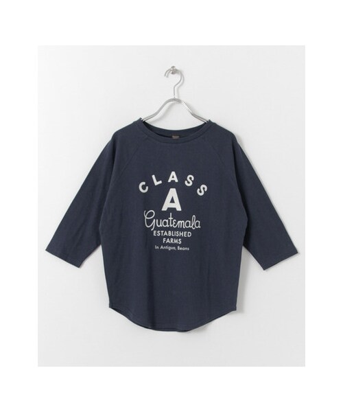 URBAN RESEARCH DOORS(アーバンリサーチドアーズ)の「CLASS A ラグラン7分袖Tシャツ(トップス・レディース・WHITE/NAVY・one)」の2枚目の写真