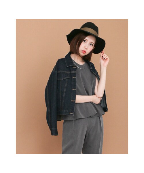 KBF（ケイビーエフ）の「セパレートコンビネゾン（オールインワン・サロペット・レディース・NAVY/CHARCOAL/BLACK・one）」の4枚目の写真