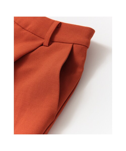 KBF(ケイビーエフ)の「KBF+ ワイドクロップドパンツ(パンツ・レディース・D.RED/KHAKI/BEIGE/BLACK・one)」の18枚目の写真