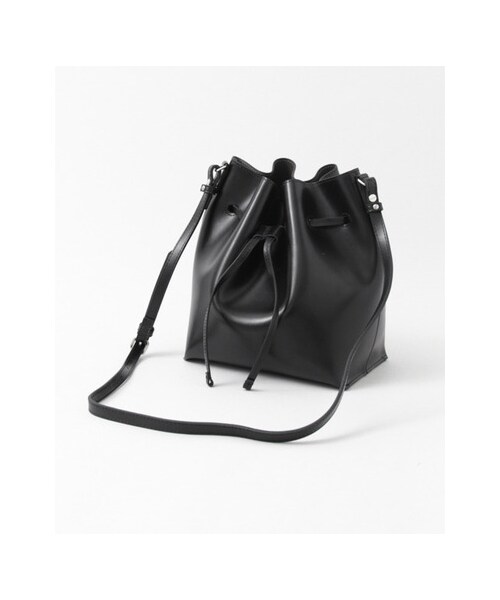 URBAN RESEARCH（アーバンリサーチ）の「YAHKI DRAWSTRINGBAG（バッグ・レディース・IVORY/別注KHAKI/BLACK・-）」の2枚目の写真