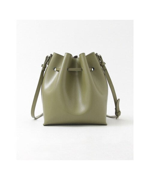 URBAN RESEARCH（アーバンリサーチ）の「YAHKI DRAWSTRINGBAG（バッグ・レディース・IVORY/別注KHAKI/BLACK・-）」の5枚目の写真
