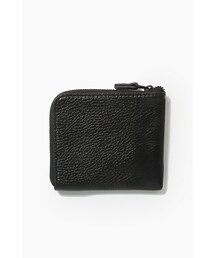 HUF（ハフ）の「Leather Fuck It Half Zip Wallet Black