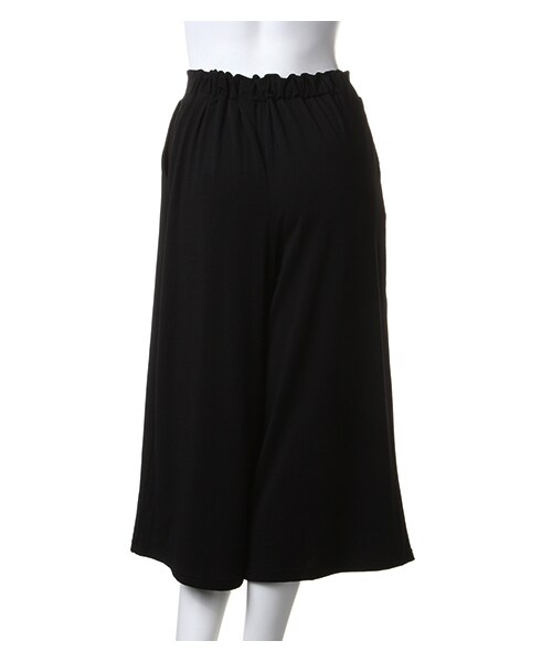 INGNI(イング)の「カットガウチョ/パンツ(パンツ・レディース・クロ/カーキ/コン・M)」の2枚目の写真