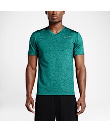 フェデラー　Nike Dri-FIT 水色 Vネック Tシャツ L ナイキ NIKE NSW LBR SEASONAL CLUB S／S TEE FZ5418 半袖T