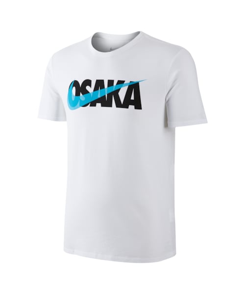 NIKE(ナイキ)の「ナイキ OSAKA スウッシュ メンズ Tシャツ NIKE(ナイキ)の「ナイキ OSAKA スウッシュ メンズ Tシャツ