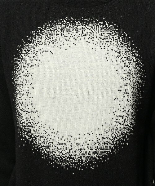 ANREALAGE(アンリアレイジ)の「ANREALAGE ライトグラデーションニット(ニット/セーター・メンズ・ブラック・46/48)」の8枚目の写真