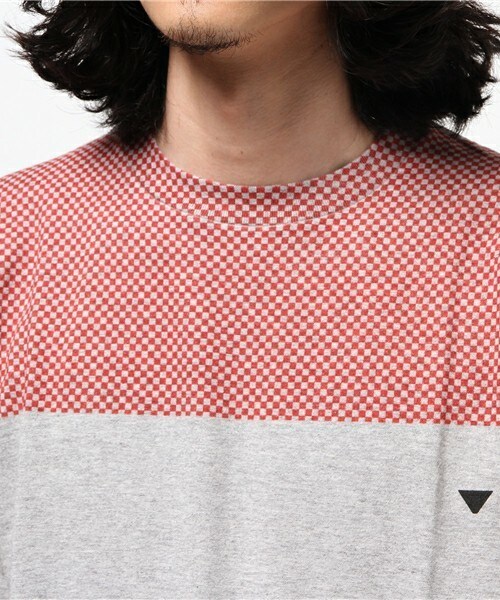 TOGA VIRILIS（トーガ ビリリース）の「TOGA VIRILIS チェックロングTシャツ（Tシャツ/カットソー・メンズ・ブラック/ローズ・46/48）」の7枚目の写真