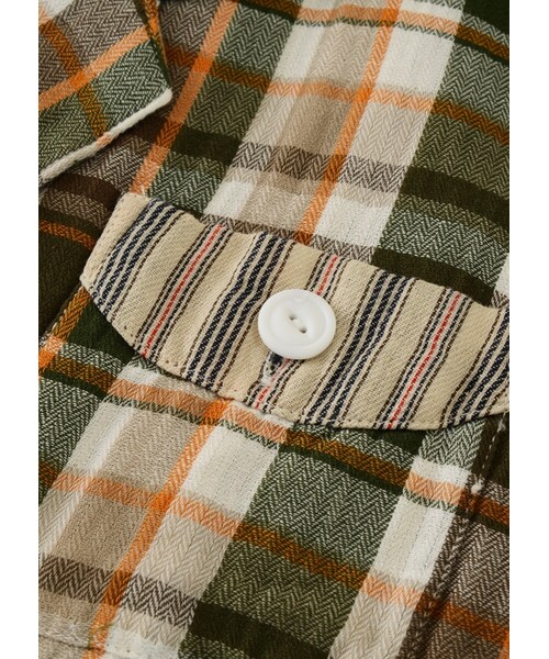 Ne-net(ネネット)の「ダブルドビー / コート(ジャケット/アウター・レディース・green/blue・02)」の3枚目の写真