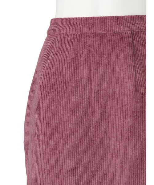 merry jenny（メリージェニー）の「コーデュロイフリルタイトスカート（スカート・レディース・ブラック/ピンク・S/M）」の7枚目の写真