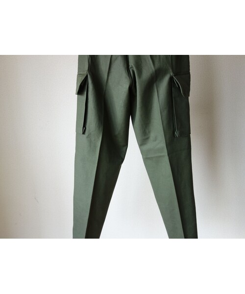 STORES.jp（ストアーズドットジェーピー）の「【完売御礼】DEADSTOCK デッドストック FRENCH AIR FORCE フレンチエアフォース M-70フィールドパンツ OD オリーブドラブ MEN'S メンズ（カーゴパンツ・メンズ・その他）」の10枚目の写真