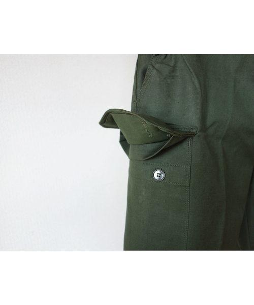 STORES.jp（ストアーズドットジェーピー）の「【完売御礼】DEADSTOCK デッドストック FRENCH AIR FORCE フレンチエアフォース M-70フィールドパンツ OD オリーブドラブ MEN'S メンズ（カーゴパンツ・メンズ・その他）」の8枚目の写真