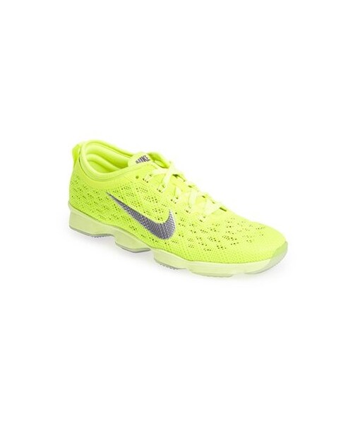 NIKE（ナイキ）の「Nike 'Zoom Fit Agility' Training Shoe (Women)（スニーカー・レディース・Blue/Pink/Yellow・10 M/11 M/8 M/8.5 M/9.5 M）」の2枚目の写真