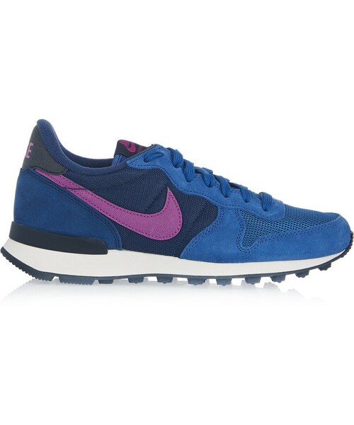 NIKE(ナイキ)の「Nike Internationalist Suede(スニーカー・レディース・Blue・7.5/10/11.5/5/11/9/8.5/5.5/12/9.5/8/6/7/10.5/6.5)」の1枚目の写真