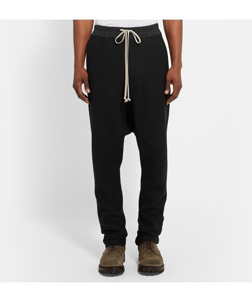 Rick Owens（リックオウエンス）の「Rick Owens Drop-Crotch Wool-Blend Trousers（その他パンツ・メンズ・Black・IT 48 (UK/US 32W)/IT 50 (UK/US 34W)/IT 52 (UK/US 36W)/IT 54 (UK/US 38W)）」の7枚目の写真