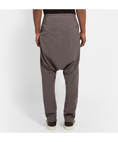 Rick Owens(リックオウエンス)の「Rick Owens Drop-Crotch Muslin Trousers(その他パンツ・メンズ・Gray・IT 46 (UK/US 30W)/IT 50 (UK/US 34W)/IT 52 (UK/US 36W)/IT 54 (UK/US 38W))」の5枚目の写真