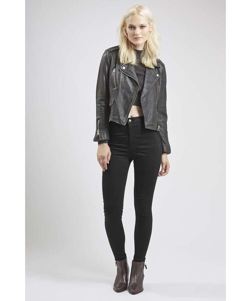 TOPSHOP（トップショップ）の「Moto holding power joni jeans（デニムパンツ・レディース・Black・W2430/W2432/W2530/W2532/W2630/W2632/W2830/W2832/W3030/W3032）」の2枚目の写真