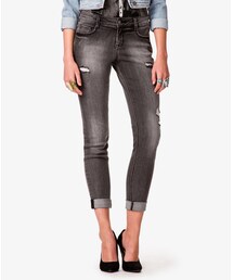 FOREVER 21 | FOREVER 21 Distressed Skinny Jeans(デニムパンツ)