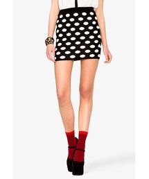FOREVER 21 | FOREVER 21 Polka Dot Bodycon Skirt(スカート)