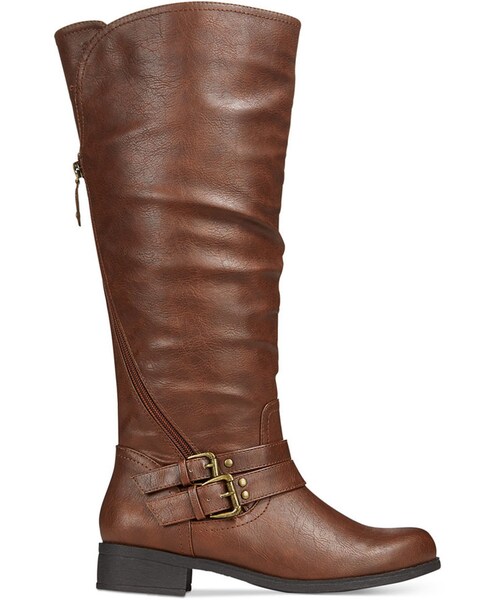 XOXO（キスキス）の「XOXO Marcel Tall Shaft Wide Calf Riding Boots（ブーツ・レディース・Black/Brown・6W/6.5W/7W/7.5W/8W/8.5W/9W/10W）」の4枚目の写真