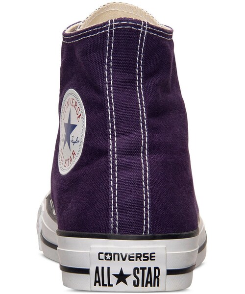 CONVERSE(コンバース)の「Converse Men's or Women's Chuck Taylor Hi Casual Sneakers from Finish Line(スニーカー・レディース・Purple・3/4/5/6/7/8)」の2枚目の写真