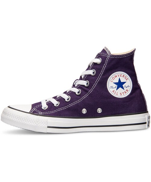 CONVERSE(コンバース)の「Converse Men's or Women's Chuck Taylor Hi Casual Sneakers from Finish Line(スニーカー・レディース・Purple・3/4/5/6/7/8)」の4枚目の写真