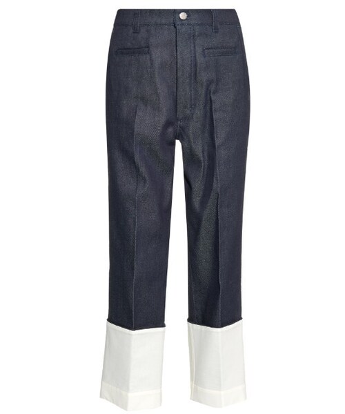 Loewe Turn-up 65%OFF 送料無料 直営店 hem straight-leg jeans