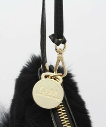GIANNI CHIARINI 希少品 ファーバッグ 01000916-10.jpg