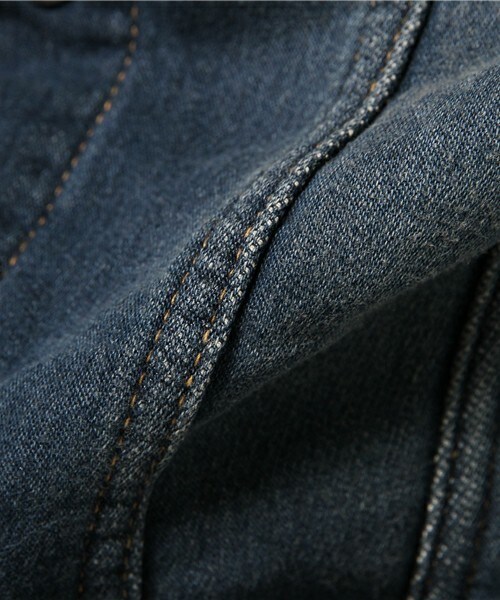 UNION STATION(ユニオンステーション)の「ストレッチデニムジャケット(デニムジャケット・メンズ・ネイビー・MEDIUM/LARGE/LL)」の12枚目の写真