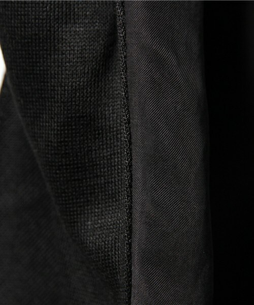 ato（アトウ）の「TE/PE天竺フーデッドカーディガン（カーディガン/ボレロ・メンズ・ブラック/グレー/ネイビー・46/48）」の10枚目の写真