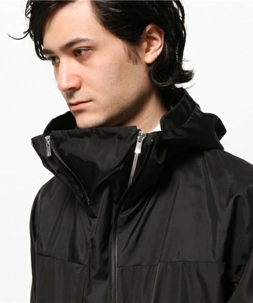 ato（アトウ）の「ナイロンタフタ フーデッドブルゾン（ブルゾン