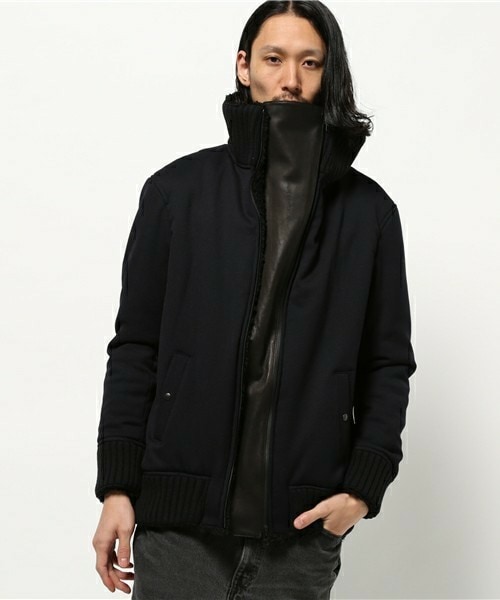 ato（アトウ）の「ウールドビー中綿ミリタリーブルゾン（ブルゾン