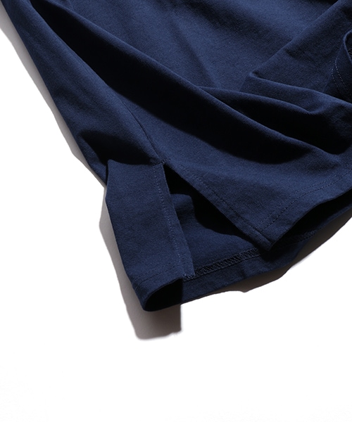 FREAK'S STORE（フリークスストア）の「米綿ピグメント MOCNECK PULLOVER（トップス・メンズ・ホワイト/ブラック/オリーブ/ネイビー・M/L）」の11枚目の写真