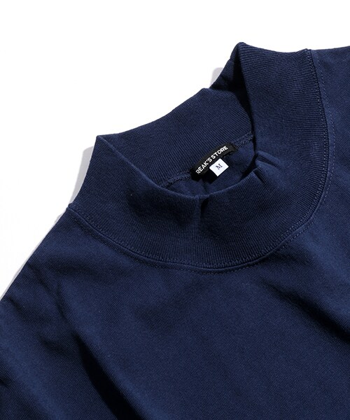 FREAK'S STORE（フリークスストア）の「米綿ピグメント MOCNECK PULLOVER（トップス・メンズ・ホワイト/ブラック/オリーブ/ネイビー・M/L）」の8枚目の写真