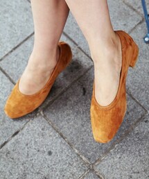 DHOLIC | スエードミドルヒールシューズ(パンプス)