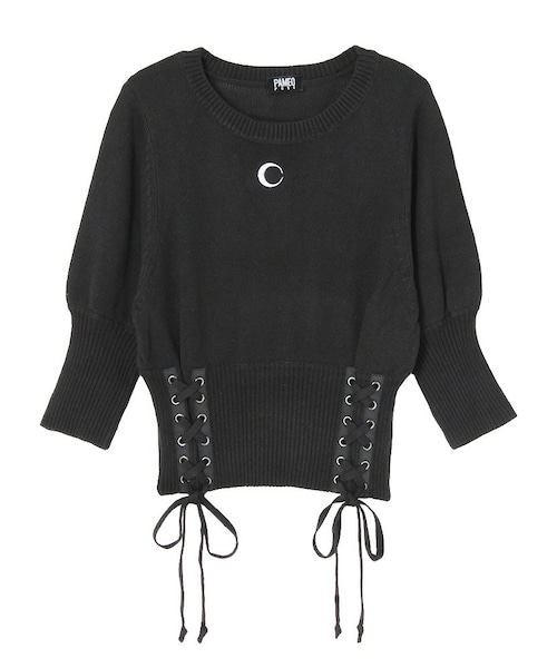 PAMEO POSE THE MOON SUMMER KNIT ニット PAMEO POSE（パメオポーズ）の「THE MOON SUMMER KNIT（ニット