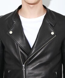 【最後です】ステュディオス　レザージャケット STUDIOUS 革ジャン ライダース ラムレザーシングルライダース