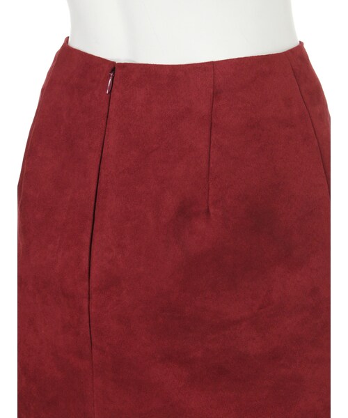 dazzlin（ダズリン）の「【dazzlin】スエード台形ミニスカート（スカート・レディース・ブラック/レッド/キャメル・S/M）」の9枚目の写真