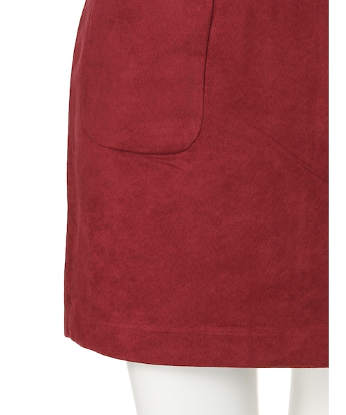 dazzlin（ダズリン）の「【dazzlin】スエード台形ミニスカート（スカート・レディース・ブラック/レッド/キャメル・S/M）」の10枚目の写真