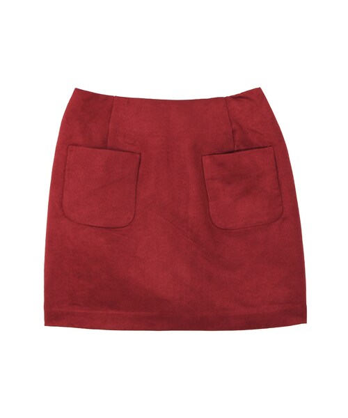 dazzlin（ダズリン）の「【dazzlin】スエード台形ミニスカート（スカート・レディース・ブラック/レッド/キャメル・S/M）」の11枚目の写真