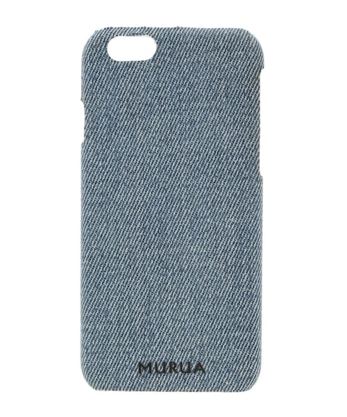MURUA（ムルーア）の「>【LIFESTYLE】DENIM iPHONE6 case（その他・レディース・ブルー/ミックス・F）」の2枚目の写真