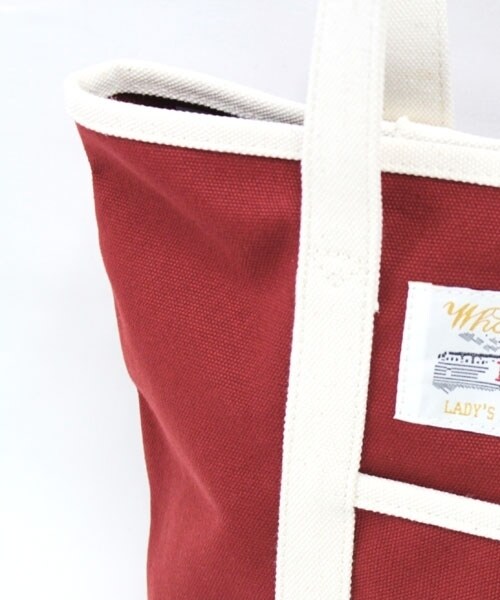 RNA-N(アールエヌエーエヌ)の「<予約>NオリジナルキャンバストートS(バッグ・レディース・ホワイト/グレー/ブラック/レッド・F)」の8枚目の写真