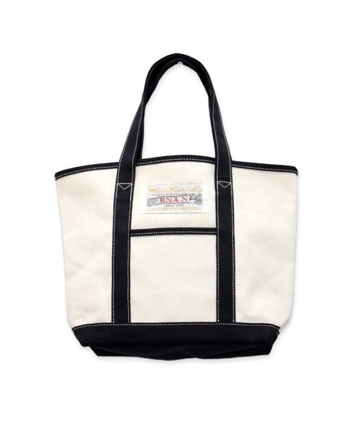 RNA-N(アールエヌエーエヌ)の「<予約>NオリジナルキャンバストートS(バッグ・レディース・ホワイト/グレー/ブラック/レッド・F)」の3枚目の写真