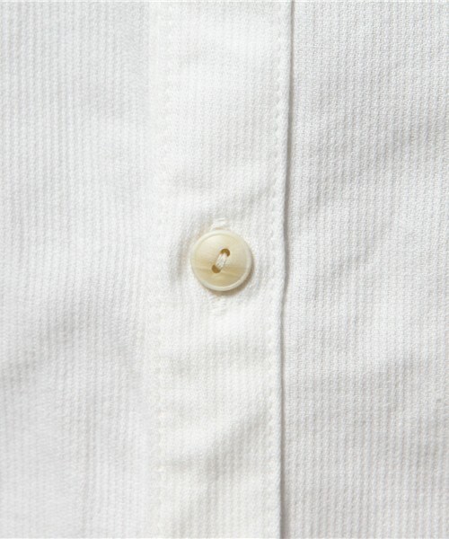 Johnbull Private labo（ジョンブルプライベートラボ）の「バンドカラーシャツ（シャツ/ブラウス・メンズ・ホワイト/インディゴブルー・SMALL/MEDIUM/LARGE）」の10枚目の写真