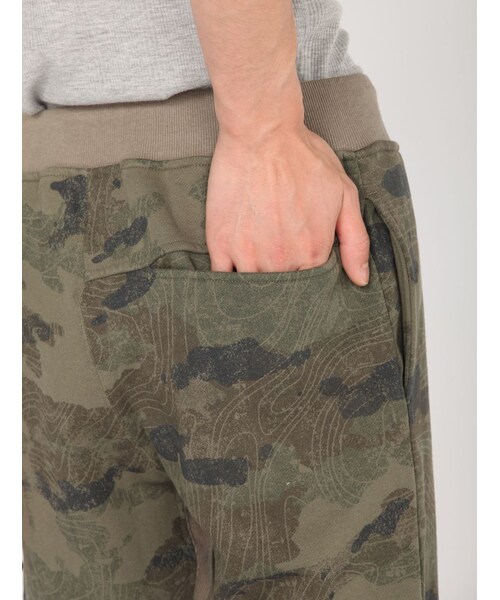 AVIREX(アヴィレックス)の「AVI-FORTY HEAVY SWEA(パンツ・メンズ・BLACK/CAMO・M/L/XL)」の9枚目の写真