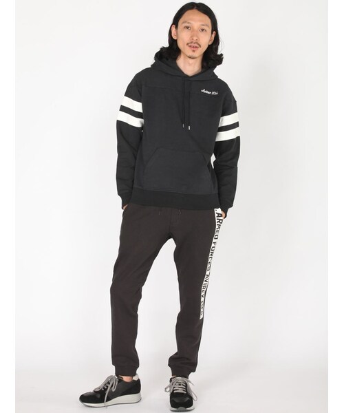 AVIREX(アヴィレックス)の「AVI-FORTY HEAVY SWEA(パンツ・メンズ・BLACK/CAMO・M/L/XL)」の2枚目の写真