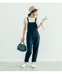 mysty woman | 【POINT×10】【田中里奈×mysty woman】トップス×2wayオールインワン(オールインワン・サロペット)