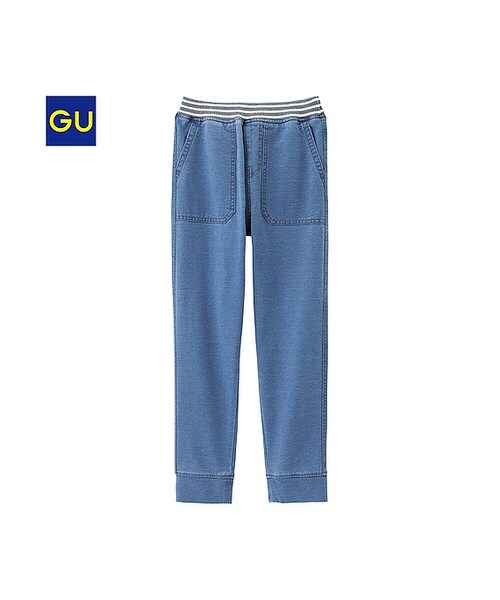 Gu ジーユー の Gu デニムライクスウェットパンツ パンツ Wear