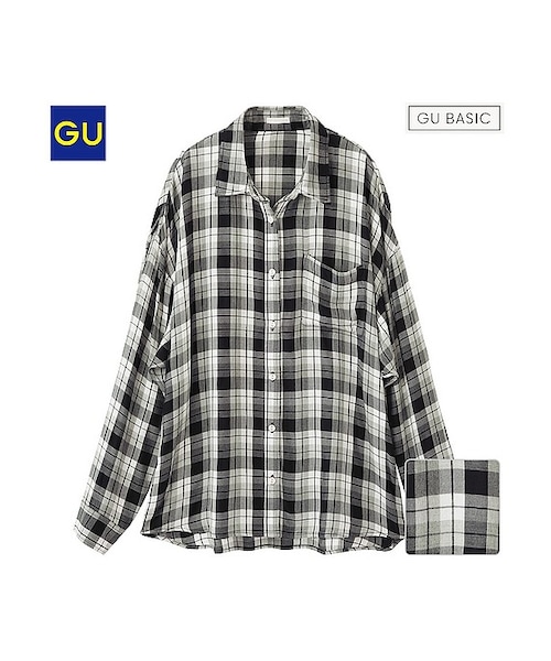 GU - 未使用GUドルマンスリーブチュニック白LTシャツ GU ドルマンスリーブ チュニック 2枚セット - メルカリ
